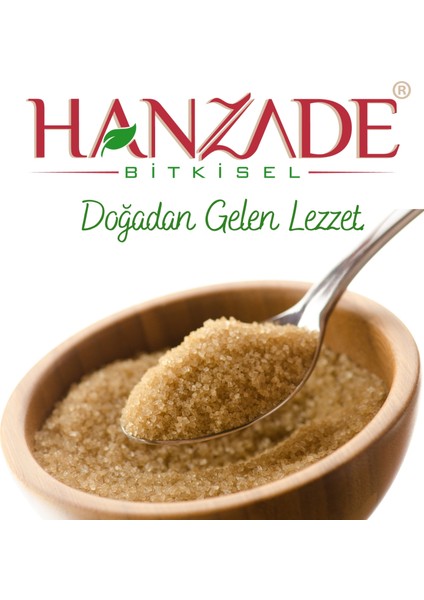 Hanzade Bitkisel Esmer Şeker Toz 250 gr