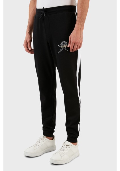 Plein Sport Pamuklu Regular Fit Jogger Spor Pantolon Erkek Pantolon PFPS141398