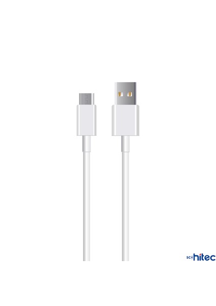 X72 Usba To Micro 2metre Data ve Hızlı Şarj Kablosu Beyaz