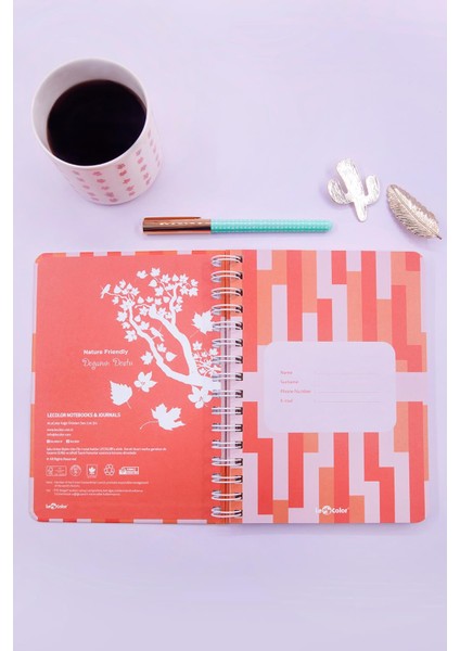 Tarihsiz Çizgili Defter Tetris A5