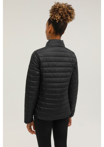 W-SN659 Basıc Padded Coat Siyah Kadın Mont fiyatları