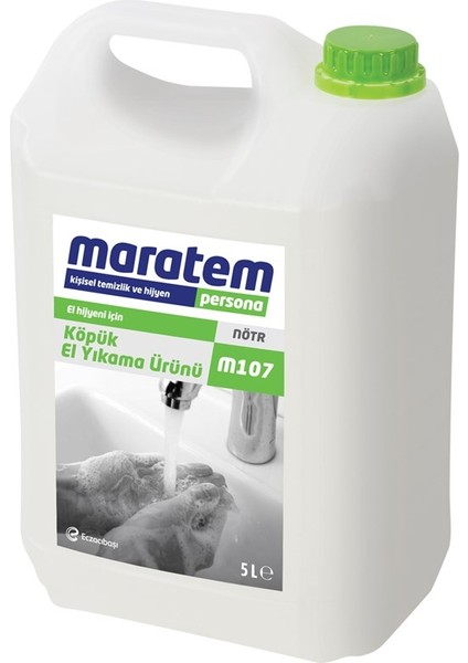 M107 Köpük El Yıkama Ürünü - 5 L