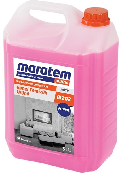 M202 Genel Temizlik Ürünü - Floral - 5 L