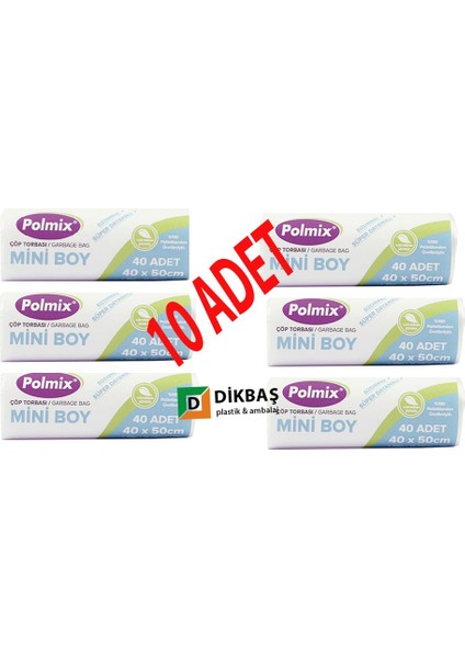 Mini Boy Çöp Torbası 10LU