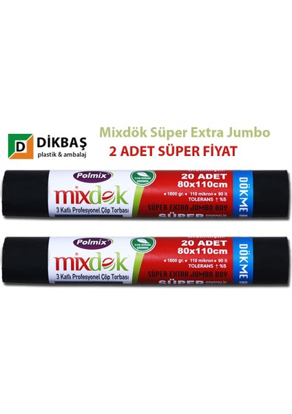 Mixdök Standart Jumbo 2 Li