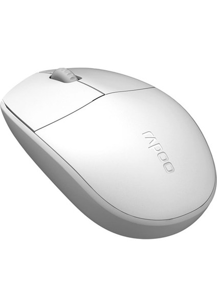 18102-RP N100 1600DPI Her Iki El ile Kullanılabilen USB Beyaz Mouse