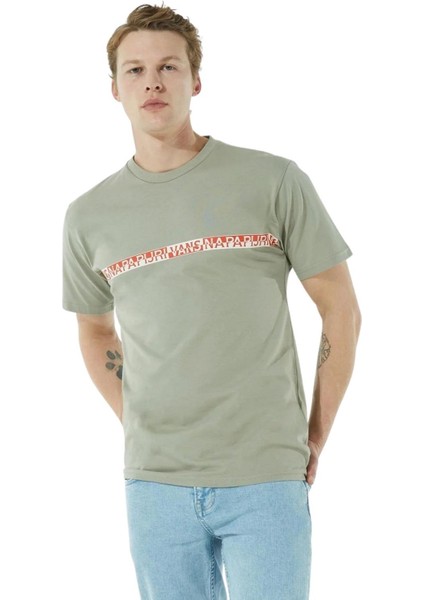 X Napapijri Gri T-shirt fiyatları