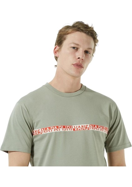 X Napapijri Gri T-shirt modelleri