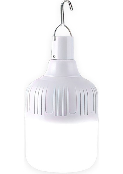 30 Watt 2200 Lümen Beyaz Işık Taşınabilir 4 Fonksiyonlu Şarjlı Torch Led Ampul (CT-4279)
