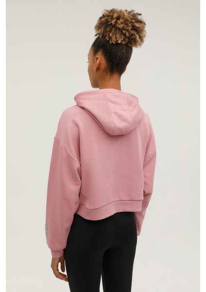 W-GF200 Eva Hoodie 2pr Pembe Kadın Sweatshirt