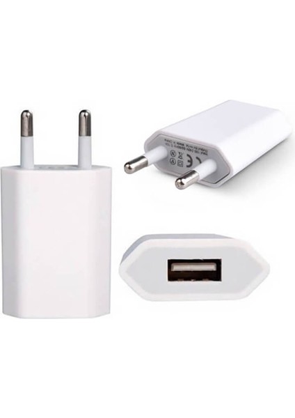 Apple iPhone Uyumlu Hızlı Şarj Aleti Adaptörü USB Başlık Priz iPhone Uyumlu 6 S 7 8 Plus x Xr Xs Se