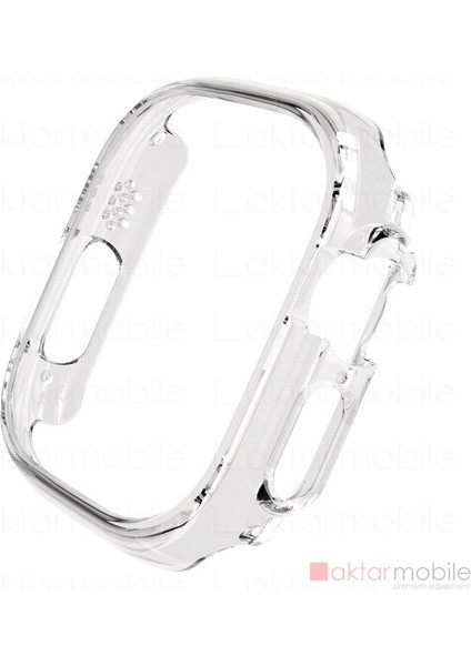 Apple Watch Ultra 49 mm Uyumlu Kasa Koruyucu Gövde Koruma Darbe Emici (Önü Açık) fiyatları