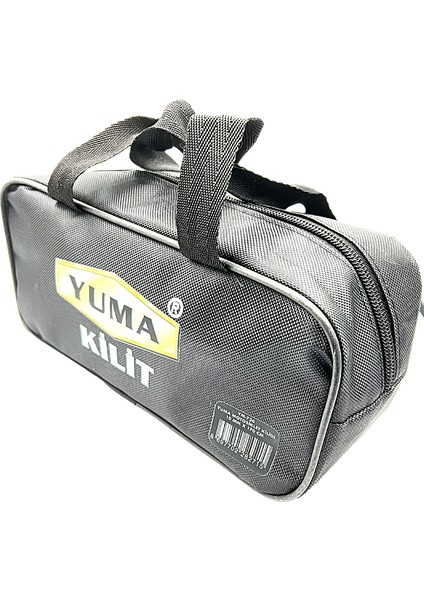 Yuma Yüksek Güvenlikli Kesilmez Zincirli&asma Kilitli Motorsiklet Kilidi Çantalı Siyah( 170 cm-10 mm ) fırsatları