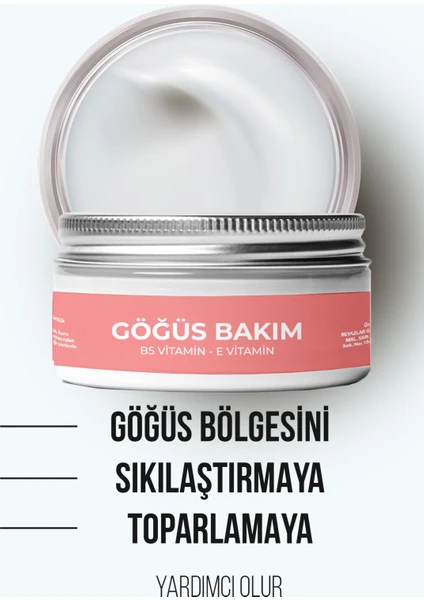 Sıkılaştırıcı ve Toparlayıcı Göğüs Bakım Kremi 50 ml