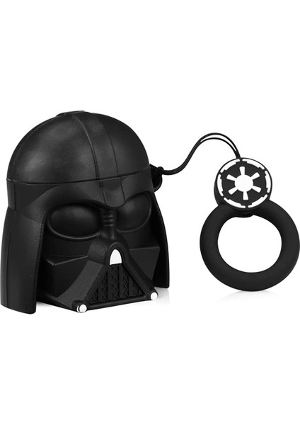 Airpods 1. ve 2. Nesil Uyumlu Darth Vader Karakter Silikon Koruma Kılıf