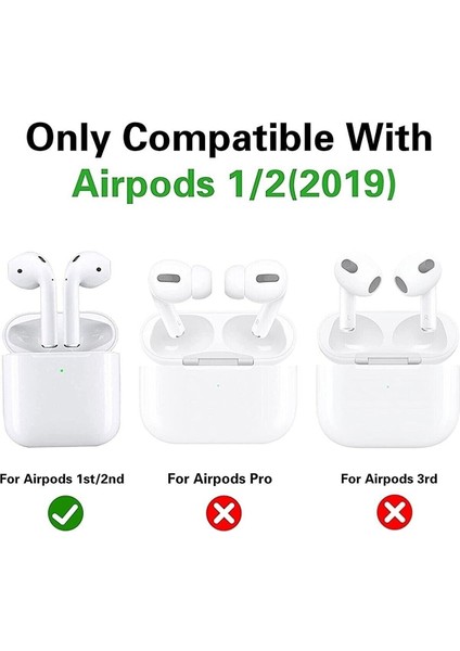 Airpods 1. ve 2. Nesil Uyumlu Darth Vader Karakter Silikon Koruma Kılıf