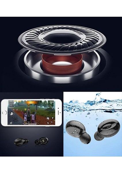 Mikrofonlu Dokunmatik Şarj Kutulu Bluetooth Kulaklık Iphone Samsung Xiaomi Bluetooth Kulaklık