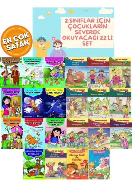 2.sınıflar Için Öğrencilerin Severek Okuyacakları Süper 22'li Evony Tonguç