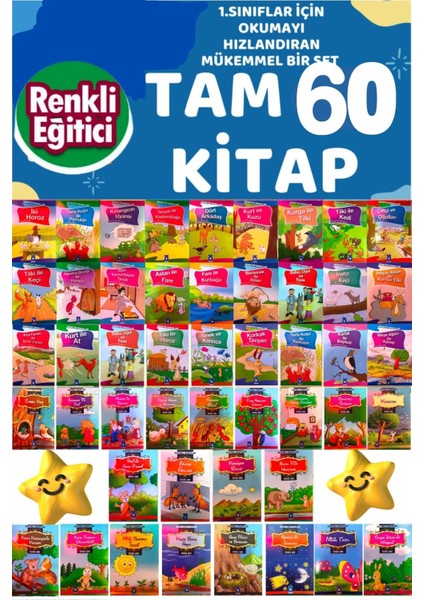 1.sınıf Öğrencileri Için Okumayu Hızlandıran Mükemmel Bir Set Tam Hikaye Kitabı