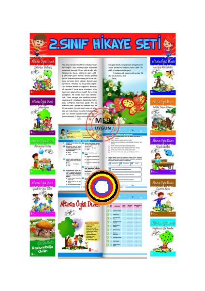 2.sınıflar Için Okumayı Sevdiren ve Geliştiren Hikaye Kitabı Seti