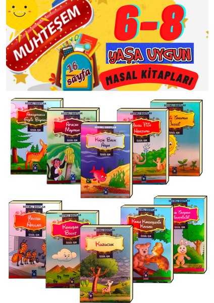 6-8 Yaşa Uygun Masallar