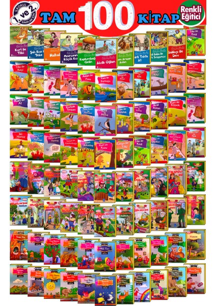 1.ve 2.sınıflar Için Okumayı Sevdiren ve Geliştiren En Güzel Masallar