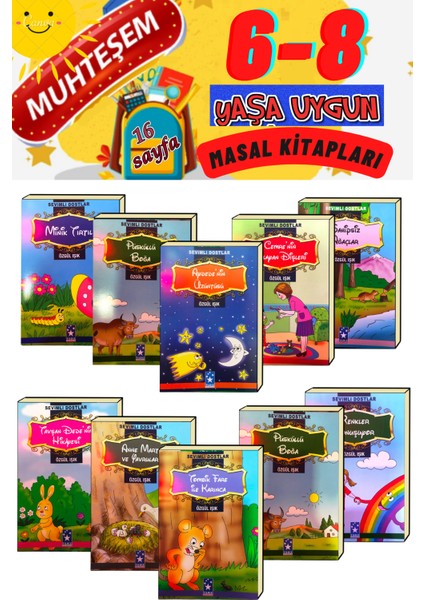 6-8 Yaşa Uygun Masallar
