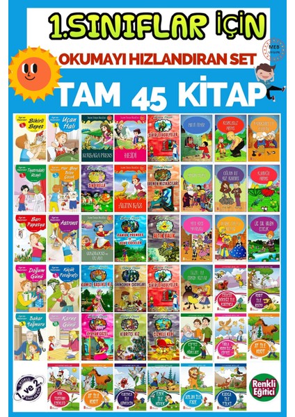 1 ve 2.sınıflar Için Okumayı Sevdiren Hikaye Seti