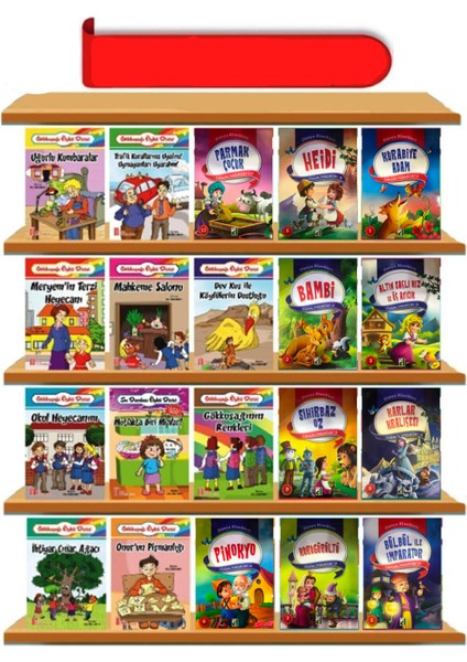 1.sınıflar Için Eğlenceli Rengarenk Kitap Okumayı Sevdiren Öykü Seti