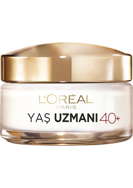 L'Oréal Paris Sıkılaştırıcı Krem Yaş Uzmanı 40+  Karşıtı  50 ml