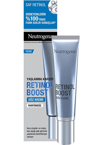 Yaşlanma Karşıtı Göz Kremi Retinol Boost  15 ml