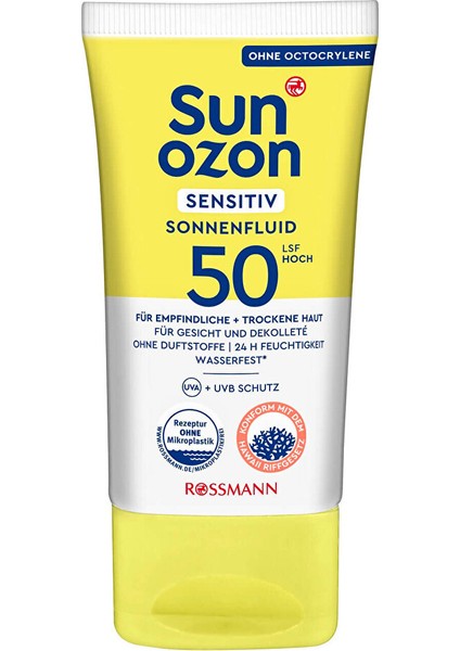 Güneş Koruyucu Yüz Kremi Spf 50 50 ml