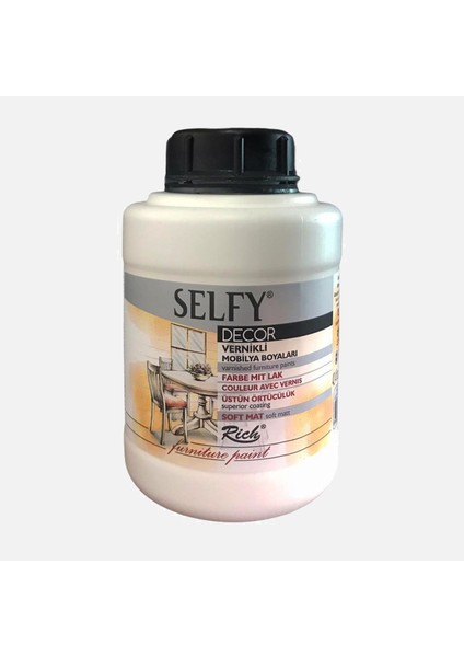 Selfy Decor Beyaz 1250 cc