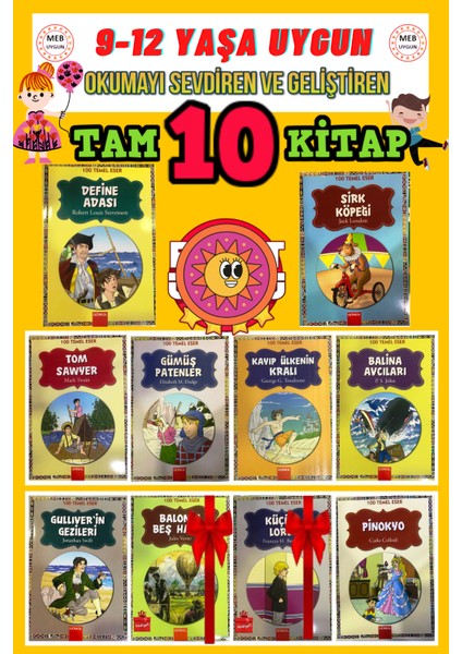 3.ve 4.sınıflar Için Okumayı Sevdiren Hikaye Seti (100 Temel Eser)