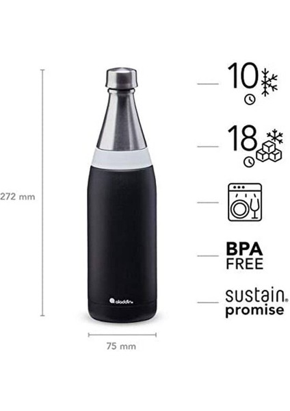 Fresco Thermavac Paslanmaz Çelik Su Şişesi 0.60 Lt