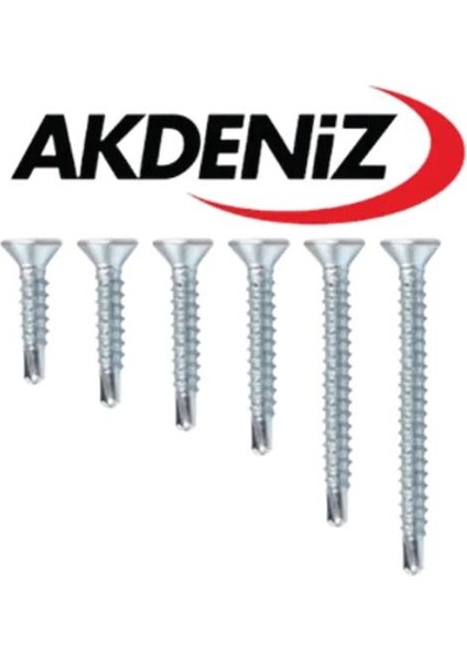 Yhb Matkap Uçlu Vida 4,8 x 45 Akdeniz 250 Adet fiyatları