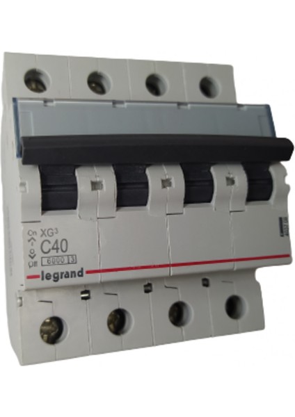 4X40A C/6ka Otomatik Sigorta (3ADET) Legrand