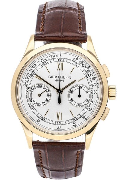 Chronograph 18K Altın Erkek Kol Saati 5170J-001