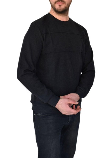 Erkek Büyük Beden Sıfır Yaka Sweatshirt 2245-BTL BGL-ST02357 modelleri