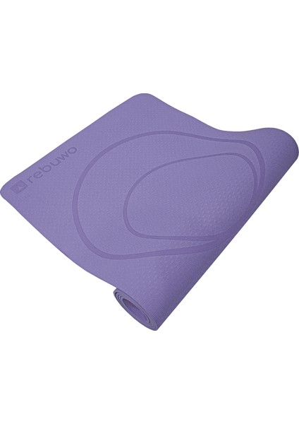 Halka Tasarımlı Tpe Mat Yoga Mat Pilates Mat 8mm