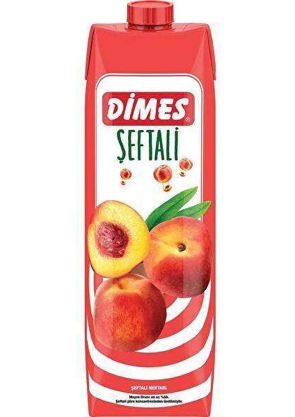 Meyve Suyu 1lt Şeftali x 12 Adet