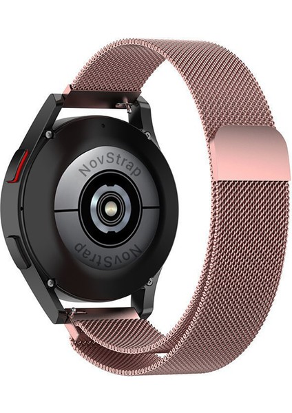 Samsung Galaxy Watch 7 Fe 4 5 Pro 6 Classic 40 42 43 44 45 46 47 Mm Uyumlu Kordon Metal Hasır 20mm