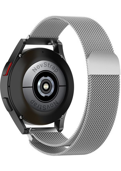 Samsung Galaxy Watch 7 Fe 4 5 Pro 6 Classic 40 42 43 44 45 46 47 Mm Uyumlu Kordon Metal Hasır 20mm