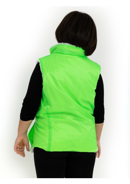 Neon Yeşili Çocuk Yelek modelleri