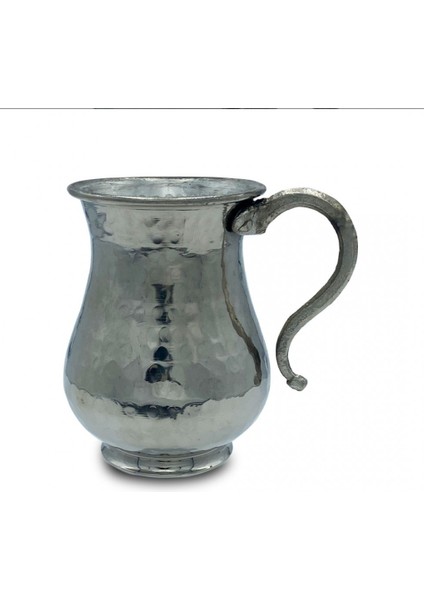 4'lü Bakır Büyük Boy Nikelajlı Ayran Bardağı