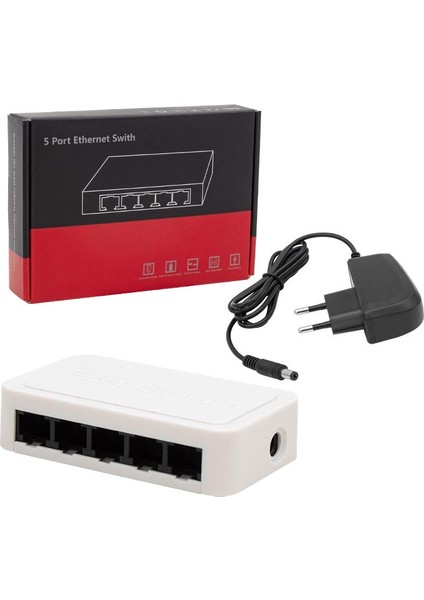 PM-17647 5 Port 10/100 Mbps Ethernet Swıtch Hub