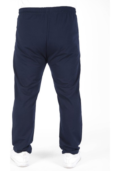 Mocgrande Büyük Beden Classic Eşofman Alti Fermuarli Cep 22500 Lacivert modelleri