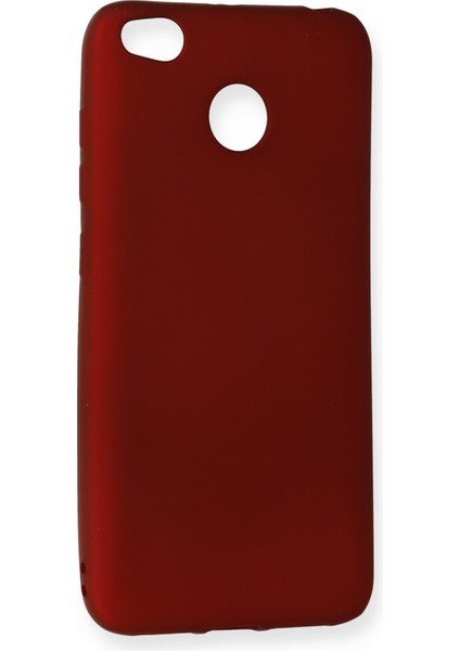 Xiaomi Redmi 4x Kılıf Premium Rubber Silikon - Bordo