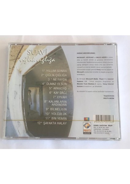 Suavi-Çığlık Çığlığa (Cd)