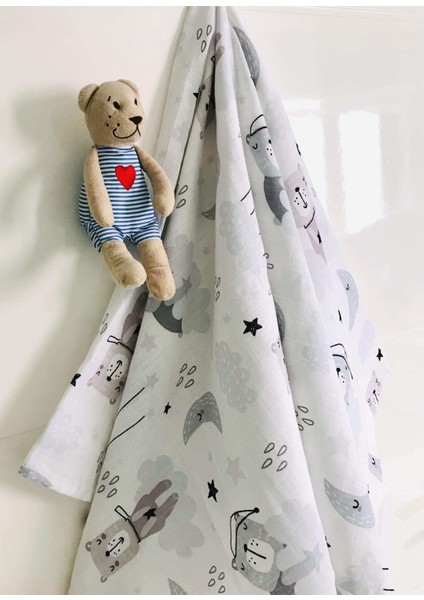 3 Adet Çok Amaçlı Müslin Bezi Örtü Battaniye fiyatları